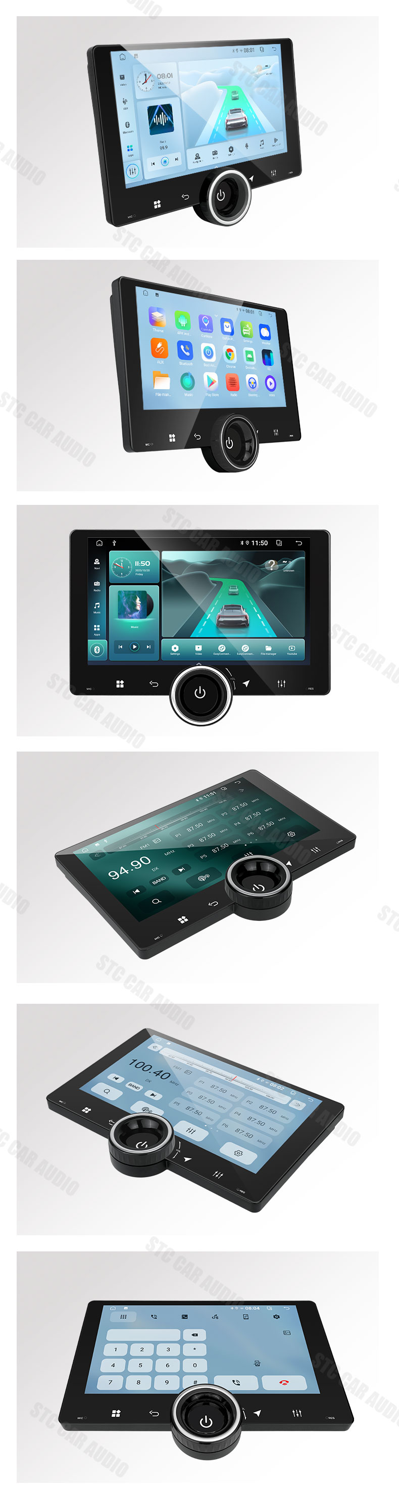 10 inch android car radio