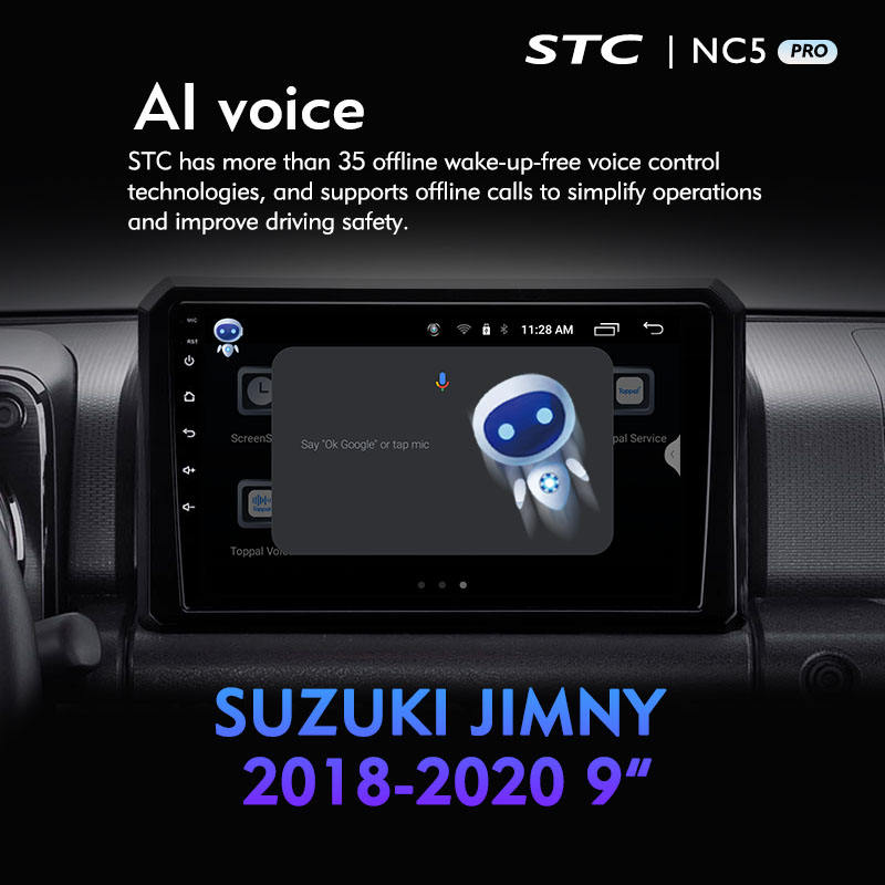 For Suzuki Jimny 2018 - 2020 Car Multimedia Player 10.1" Android 8.1 Car Radio With GPS BT Wifi