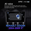 Wholesale Android Japan Car Radio DVD Player Multimedia Player For RENAULT LOGAN 2004 2009