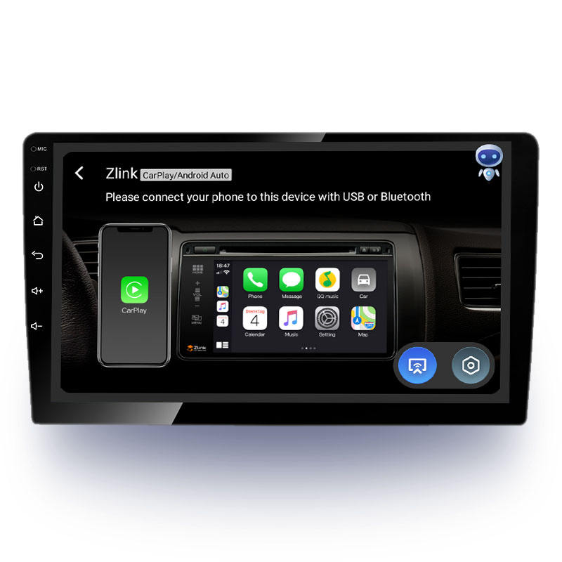 1001A10D Universal 10 Inch 2din Android 10 Multimedia Screen Rds AHD Dsp Carplay 2+32G Car Radio Stereo Player Video