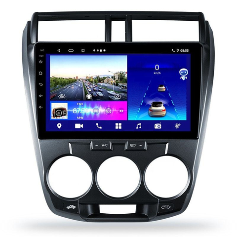 Hot Sell Car Dvd Gps Multimedia Navigation System Touch Screen Android Stereo Car Dvd Player Android for HONDA CITY GRACE 2014