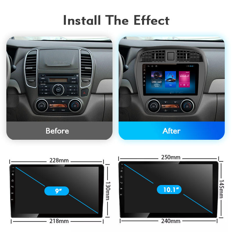 Universal 1 Din 2 Din 7'' 9'' 10'' IPS Touch Screen GPS Wifi Car DVD Radio Auto Android+ HD Camera