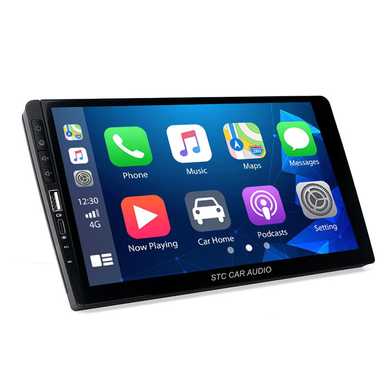 9 Inch Android Car Navigation Screen DVD Video Player Build in Mechanical Buttons