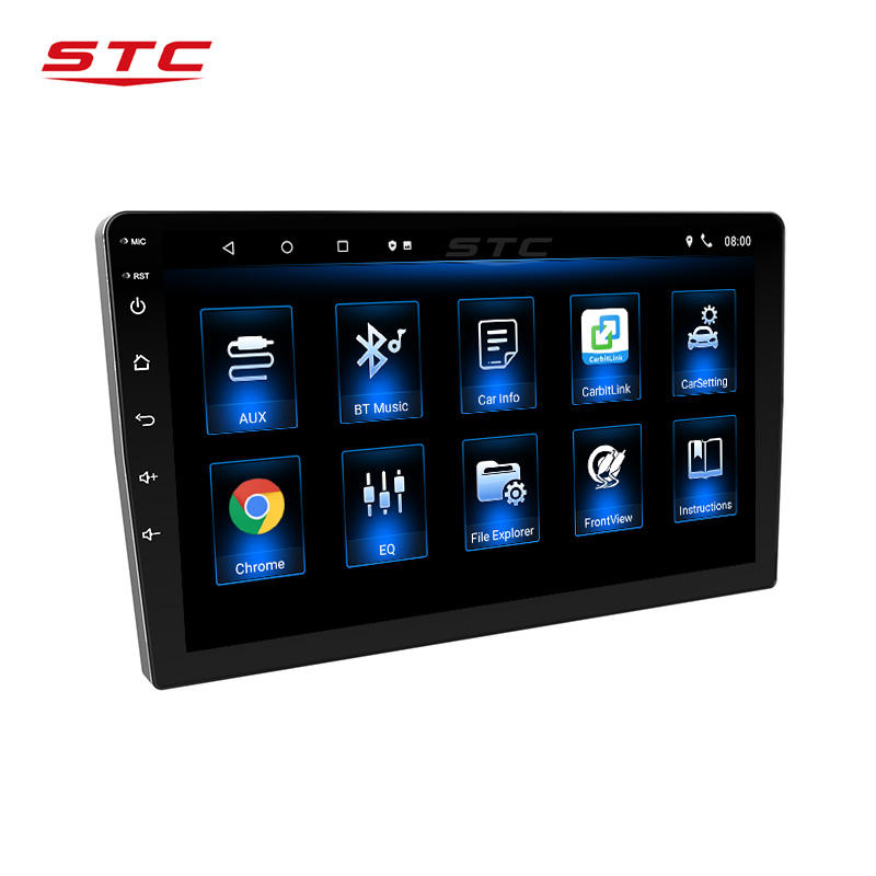 New arrival android 10 full touch built in dsp carplay BT navigation car video for multi-brand models