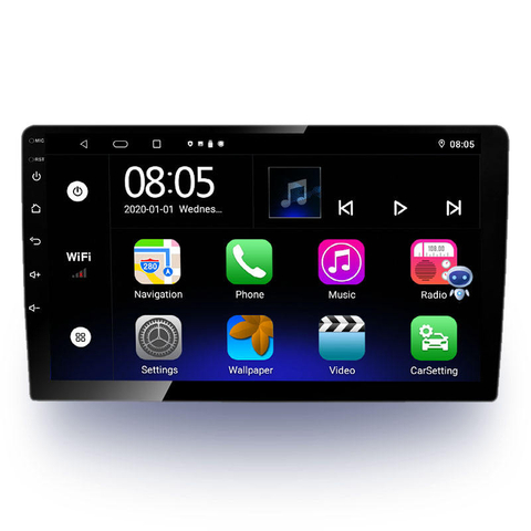 Car Dvd Player 9 Inch Android 10.0 Touch Screen Multimedia System Radio for HONDA CIVIC 2015 2020 Dsp Gps Navigation Car Audio