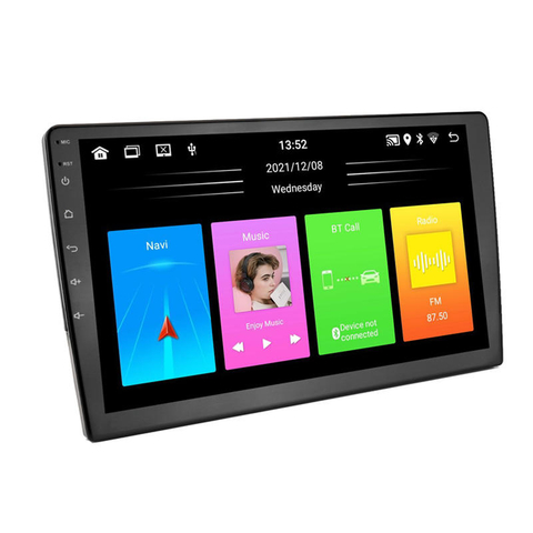 10.1inch android 10.0 8 core car multimedia audio system player with gps navigation for Universal car video player