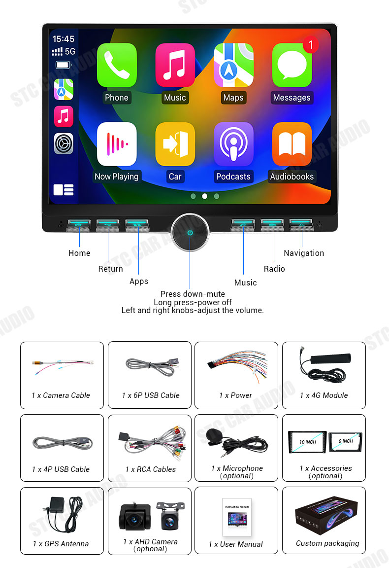 12.5 Car Stereo