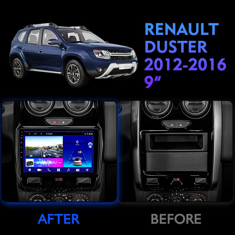 10.1 Inch Android 10 Multimedia System Touch Screen for Renault Duster 2020-2021 Double Din GPS Naxigation Car Dvd Player Audio