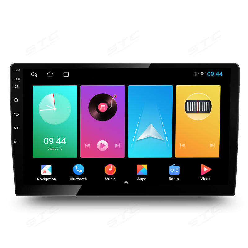 9/10 inch Android car monitor slim body automatic car radio player with AHD and GPS WIF