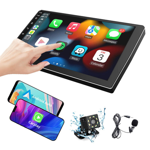 4+64/6+128 Android 11 Car Stereo 2 DIN Touch Screen Multimedia Player Gps Navigation7 Inch Portable Dvd Player for Car Android