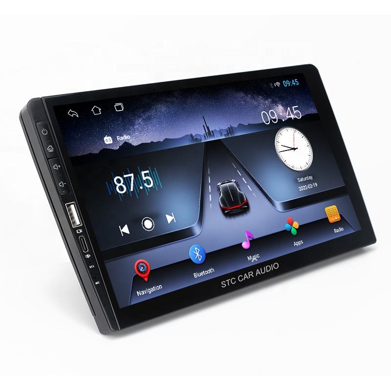 Factory Direct 9"10" Car Screen Android Radio Auto Electronics Player With Type-C 5A Charging