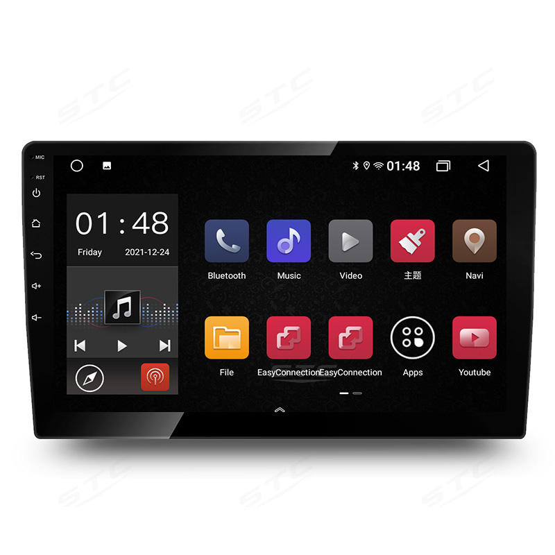 Android 10 Dvd Auto 10 Inch OLED Touch Screen Radio IPS+2.5D Car Audio GPS Navigation Online Theme 48 Band EQ Network 4G Player