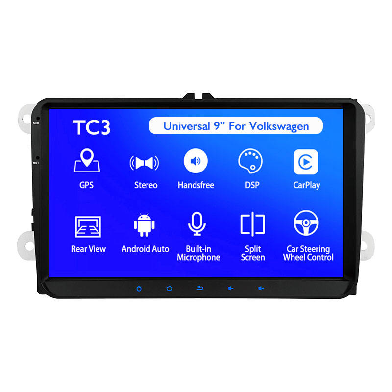 9 Inch New Touch Screen Android Radio Auto Wifi Android Large Screen Navigation Integrated Machine GPS Navigation for Volkswagen