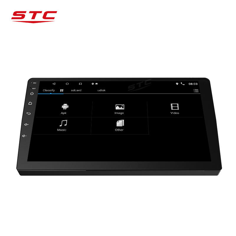 Android navigation 9 inch single ingot universal machine central control large screen front and rear shake head car navi