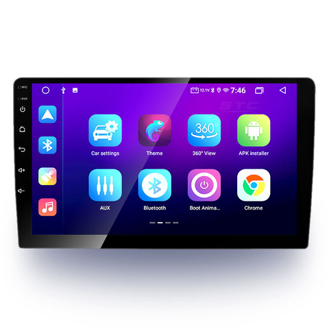 1 Din 2 Din 7'' 9'' 10'' IPS Touch Screen Gps Navigation Multimedia Player,car Audio Dsp Android Car Dvd Player