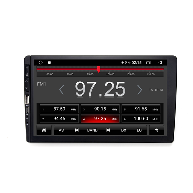 Type-C Charge Android 8.1 Autoradio Stereo Navigazione GPS FM WiFi Universal 9'' Car Player