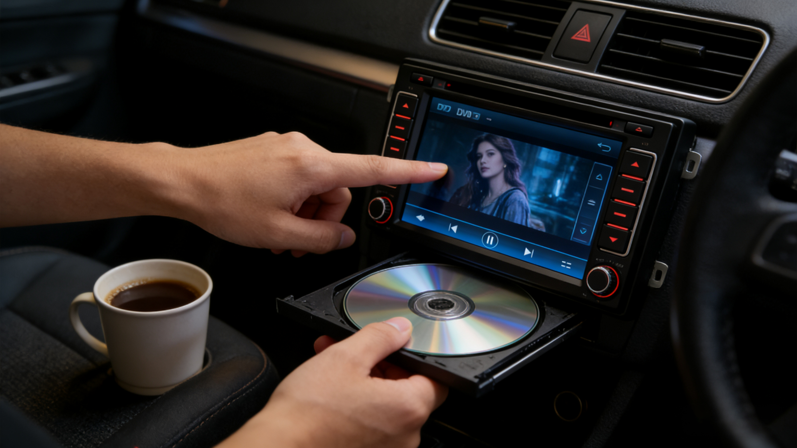 touch car stereo mp5 dvd