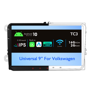 Universal 1 Din 2 Din 7'' 9'' 10'' IPS Touch Screen GPS Wifi 12 Inch Android Car Radio Car Dvd Player for Volkswagen