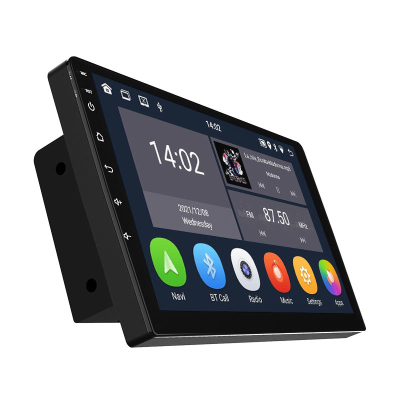 10.1inch android 10.0 8 core car multimedia audio system player with gps navigation for Universal car video player