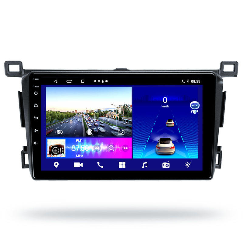 9 Inch GPS Navigation Car Auto Radio Dvd Player for TOYOTA RAV4 2013 2017 Android 10.0 Multimedia System IPS Touch Screen