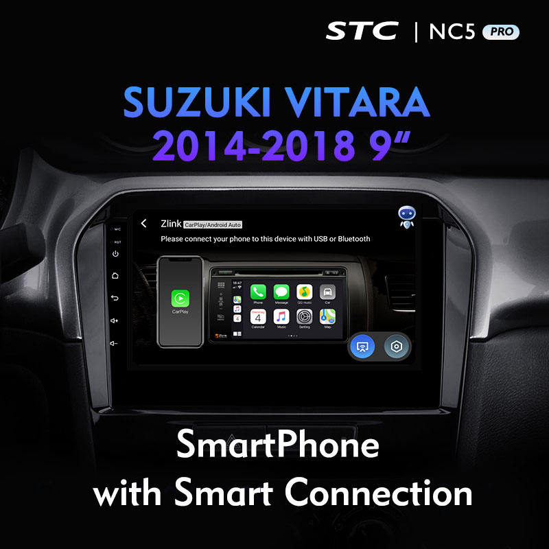 9 Inch Multimedia System IPS Touch Screen for SUZUKI VITARA 2014 2018 Car Dvd Player Gps Navigation Auto Electronics Audio