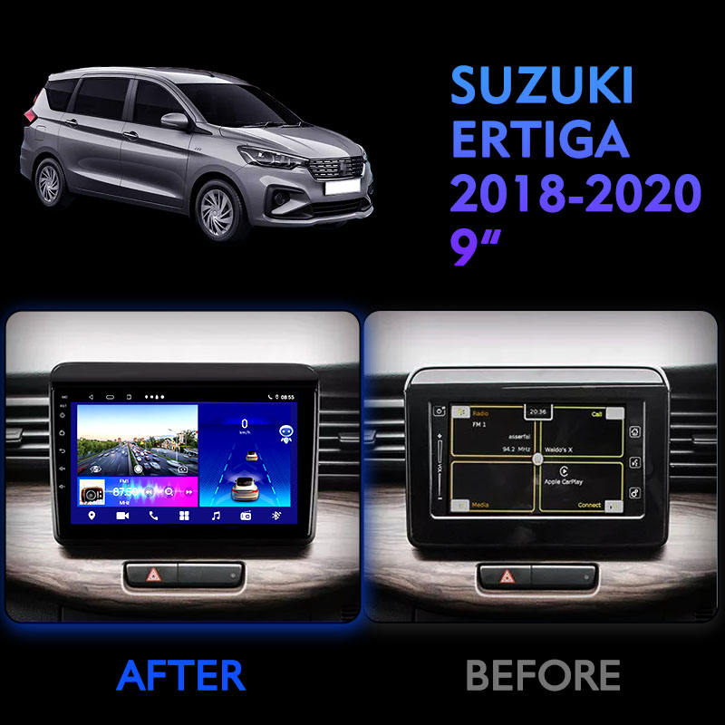 9 Inch Android 10.0 Multimedia Touch Screen System for SUZUKI ERTIGA 2018 2020 Car Dvd Player Gps Navigation Double Din Audio
