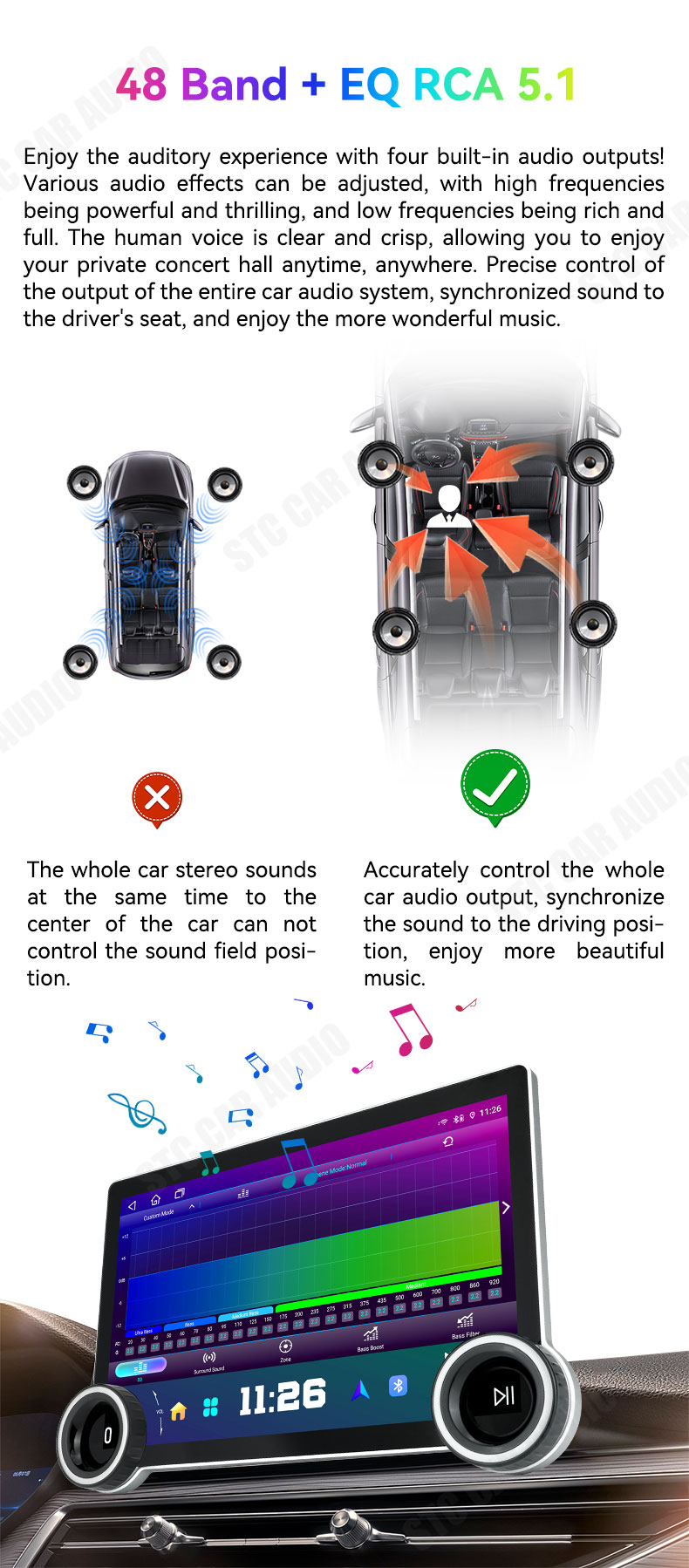 11.8" Car Stereo