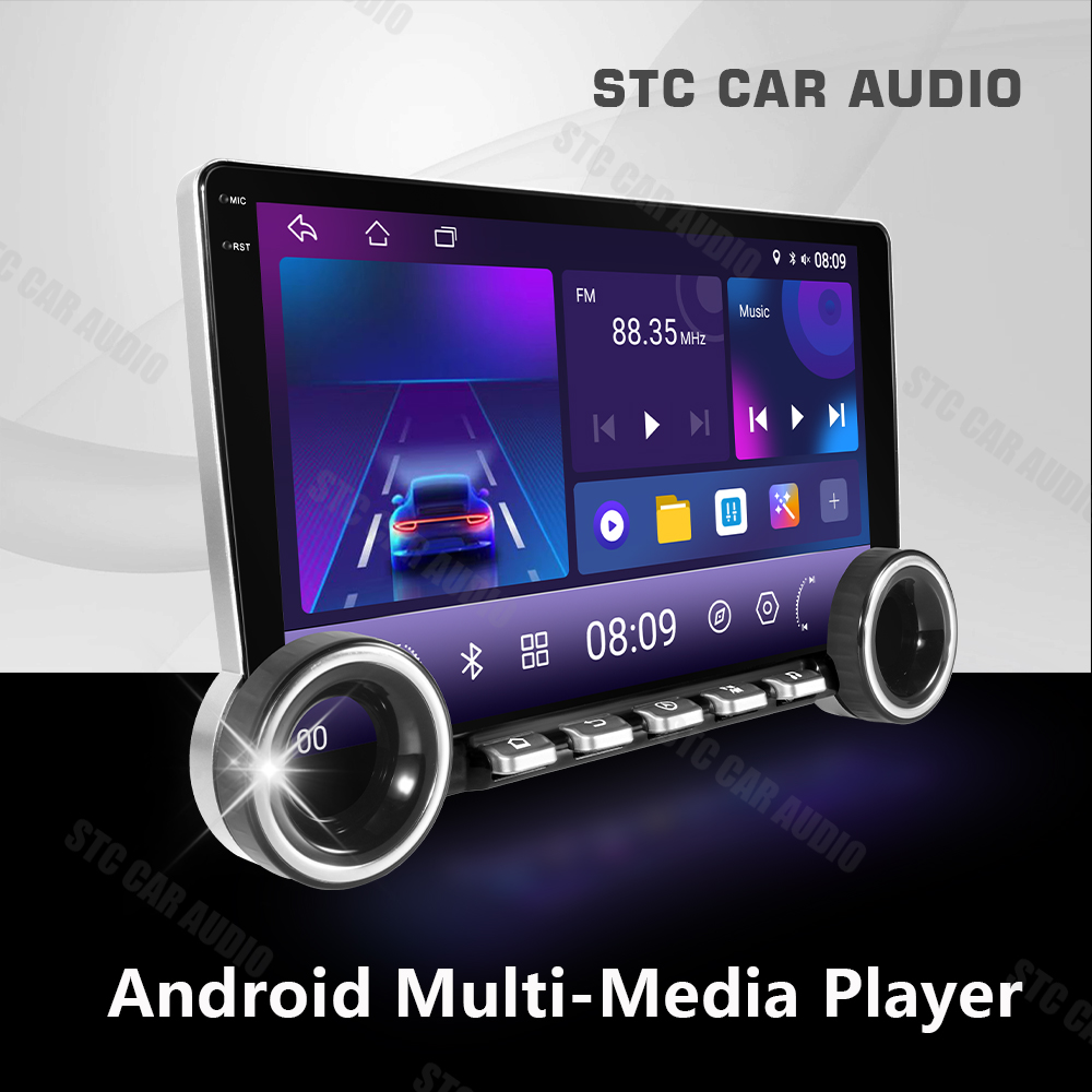 Universal Dual Knob Android Car Radio