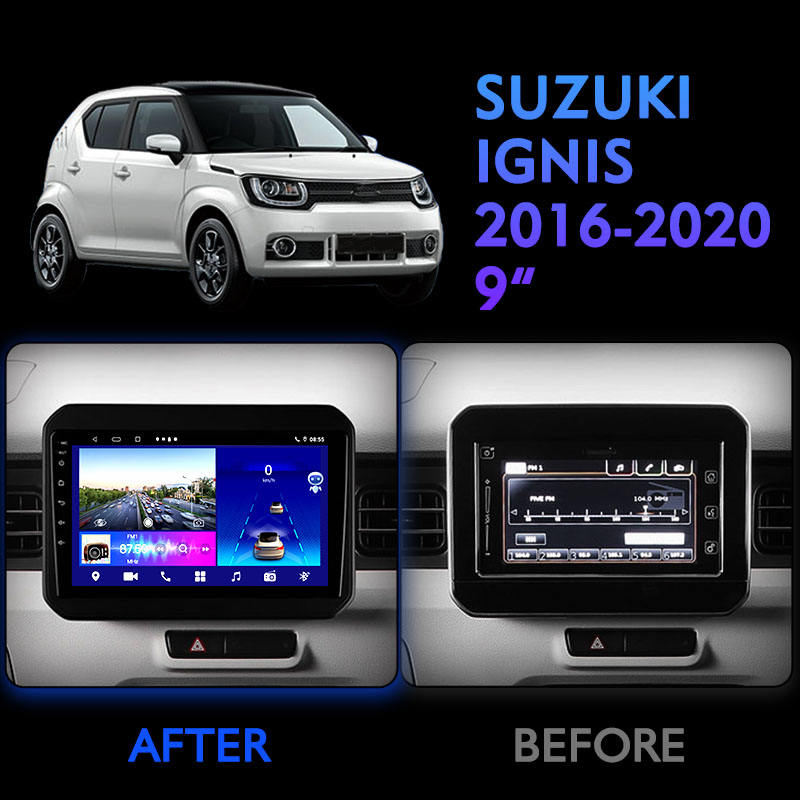 9 Inch Multimedia System Car Dvd Player for SUZUKI IGNIS 2016 2020 Gps Tracking Navigation Auto Electronics DSP Car Audio