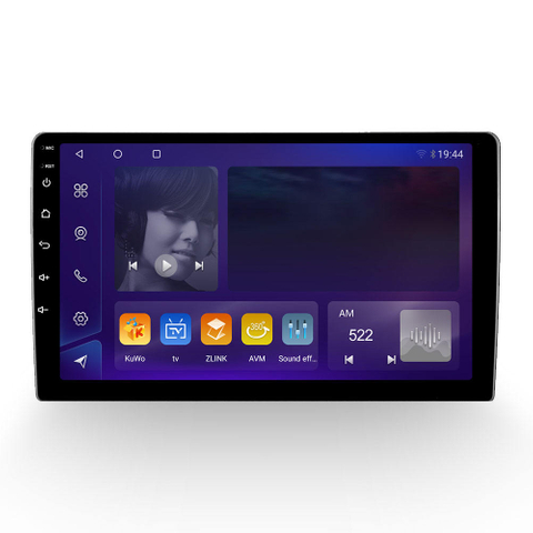 Qled 2.5d Screen Android 8 Universal Car Radio Car Radio 4+64g Stereo 2din Gps Navigation Multimedia Car Dvd Player