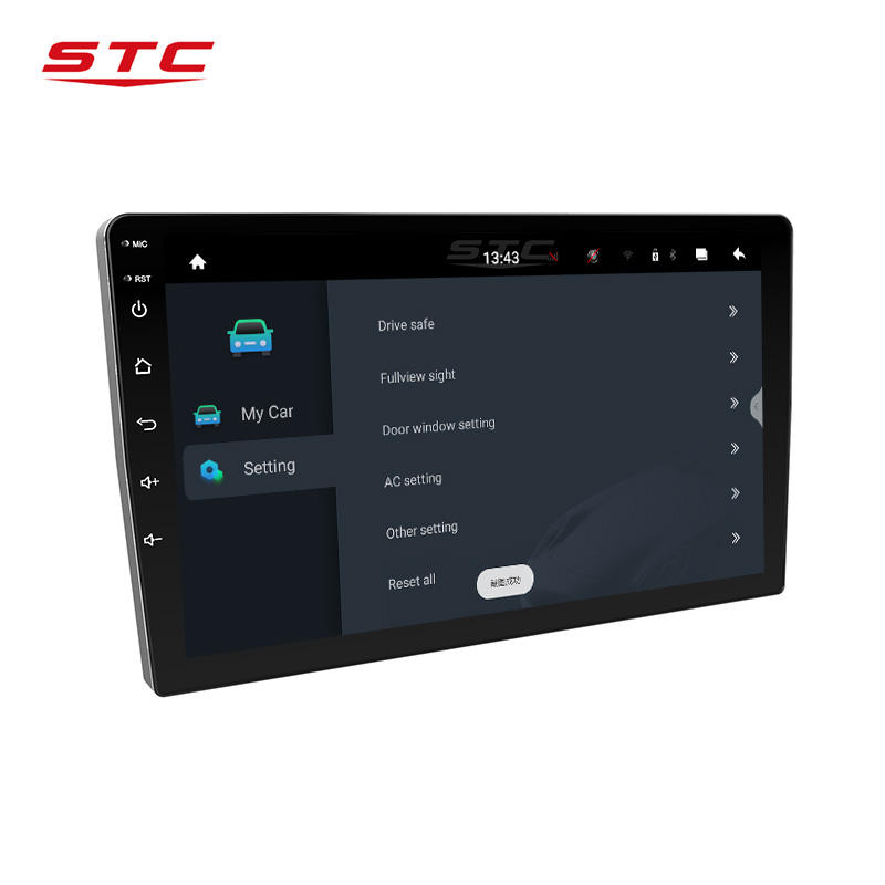 Android 10.0 car navigation 10.1 inch built in DSP double din universal android car dvd player