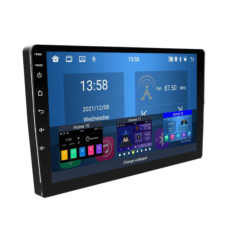 10.1inch android 10.0 8 core car multimedia radio system player with gps navigation for Universal car video player