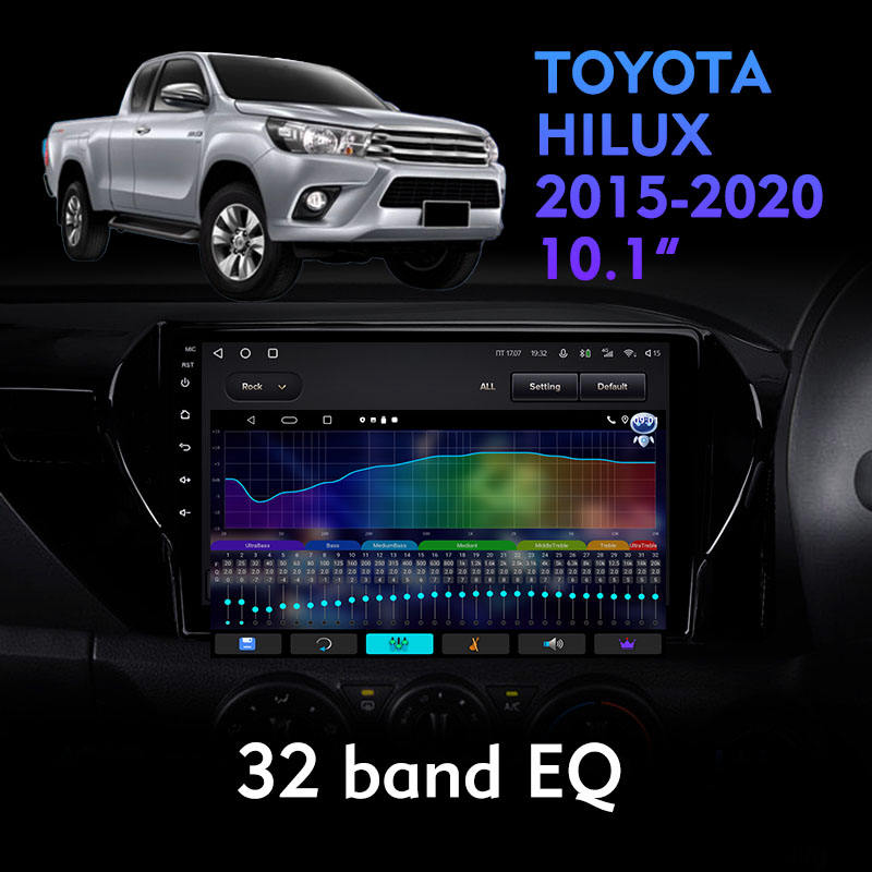 2 Din Car Radio Android Auto Android Multimedia Player Car Stereo Radio For TOYOTA HILUX 2015 2020 10.1