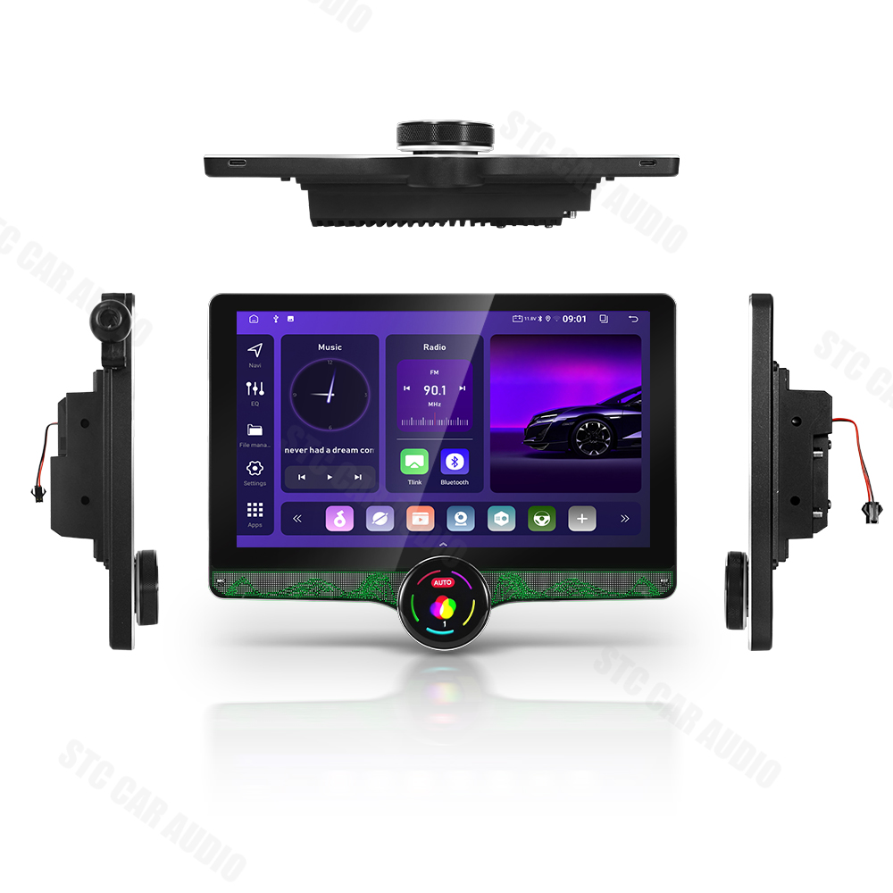 Single Knob Android Car Stereo