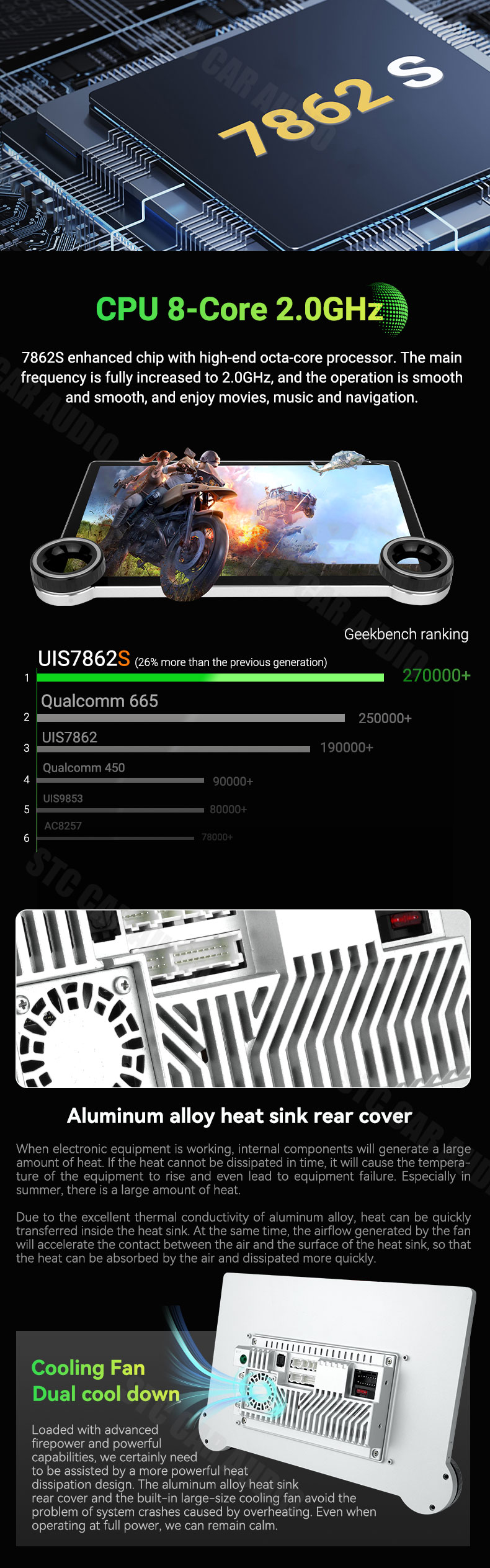car stereo touchscreen