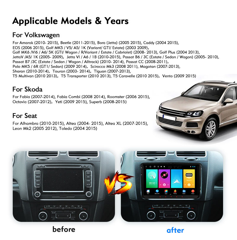 car stereo touch screen