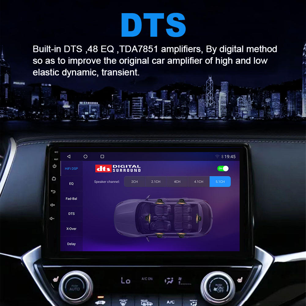 Car Stereo 2.5D Touch Screen Radio GPS Navigation