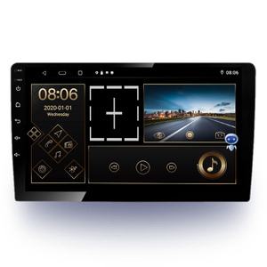 1 Din 10 Inch Gps Navigation Multimedia Video Dvd Player Headunit Universal Touch Screen Android Auto Radio