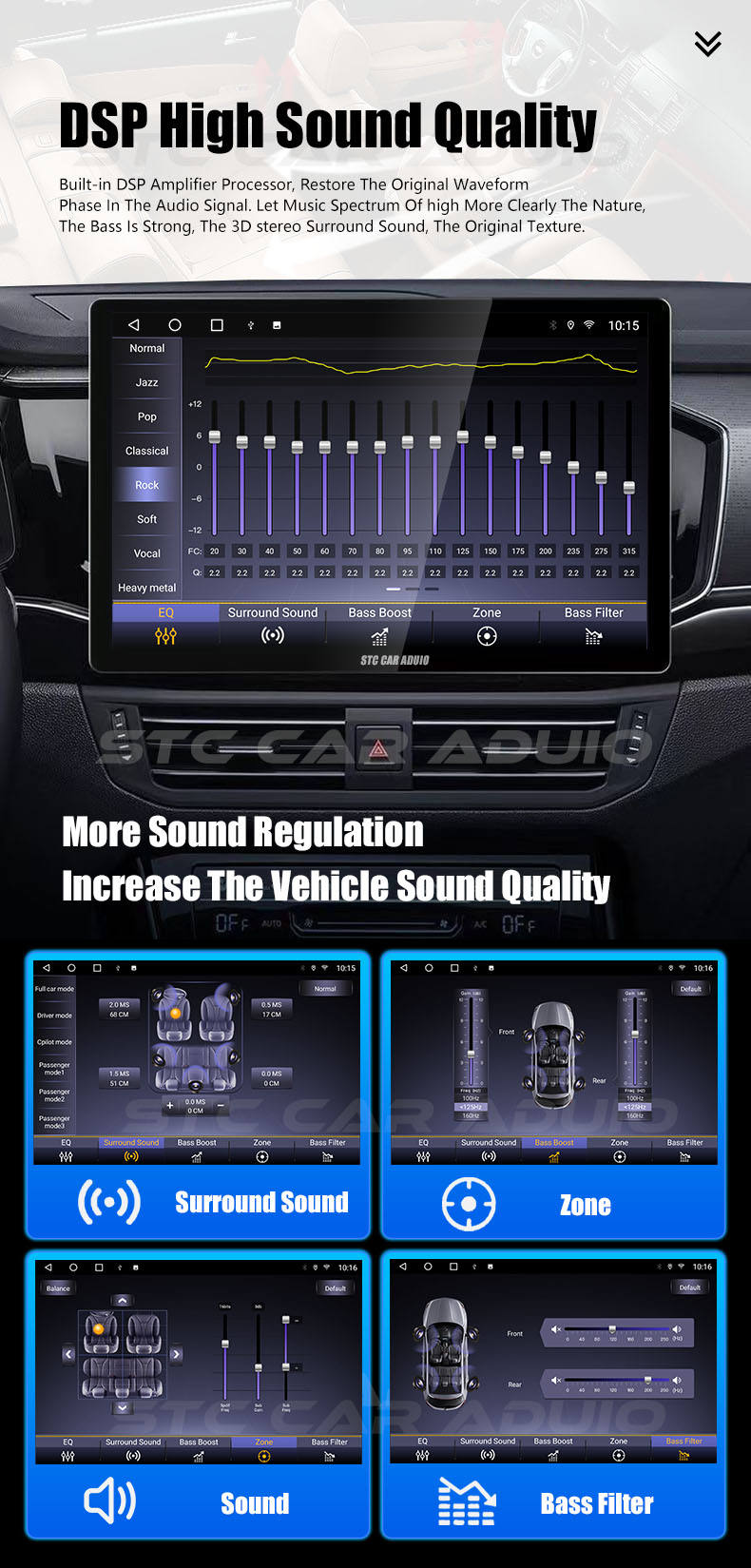 touchscreen car radio