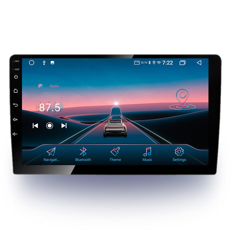 7 9 10 Inch 1din/2din Android Car Stereo Radio Car GPS And Car Android Player with Rearview Mirror Link Multimedia Player