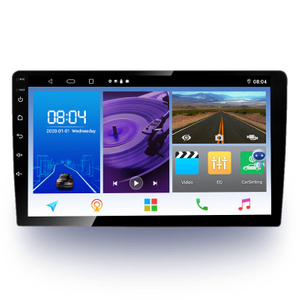 Car Radio Slim Body Auto Radio 9" HD Touch Screen Digital Display Bt FM USB SD 4g Android Adas Touch Radar Detection Car Dvr 6gb