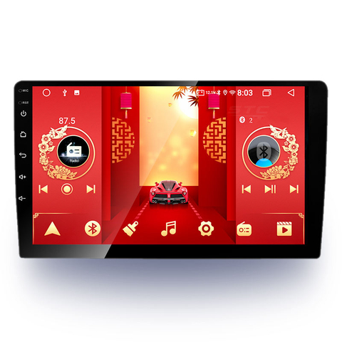 STC Universal 9" 10" Android Autoradio Navigation GPS WIFI BT FM Car Radio FOR A3 Android Navigation Touch Screen