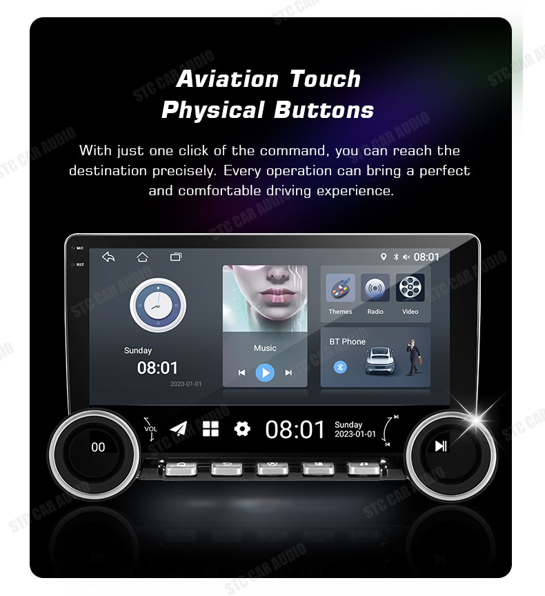 10 inch android car radio