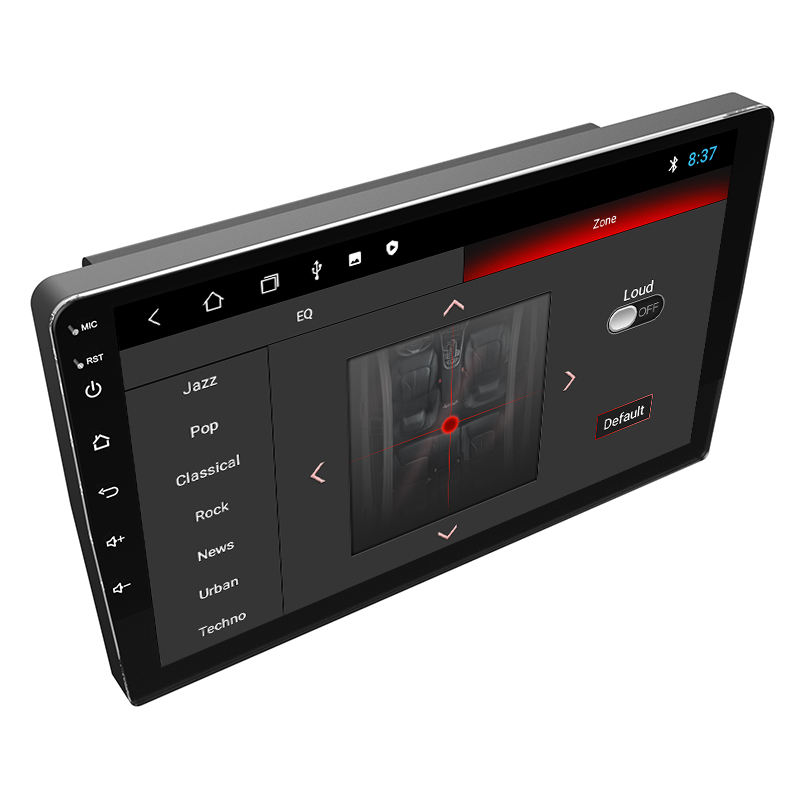 Android 10 double din android Auto radio Universal Car mobile phone application control 12.8 android car stereo universal