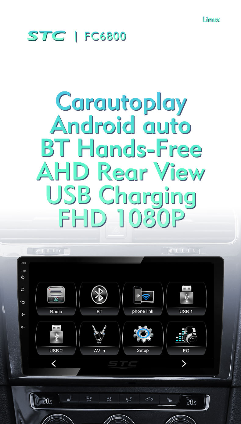 Car Radio HD LCD Touch Screen Audio BT Touch Control With Video 7 Inch 1 Din Car Gps Mp5 Dvd Car Player Android Player