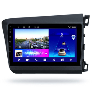 Double Din Touch Screen Car Dvd Multimedia PlayerStereo Audio System Android Radio For HONDA CIVIC 2015 Radio Auto Electronics
