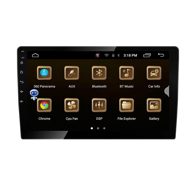 2.5D capacitive touch screen Car Android Navigation Multimedia Player CarAutoPlay HiFi DSP High resolution 1280*720
