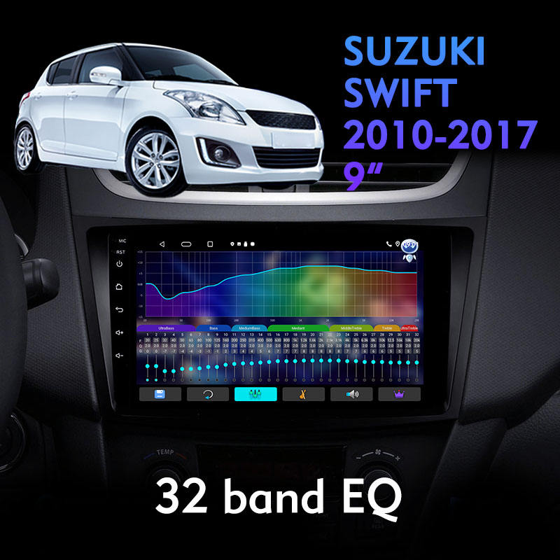 9 Inch Android Car Radio Dvd Player Car for SUZUKI SWIFT 2010 To 2017 Android 10 Touch Screen Player Navigation Gps Car Audio