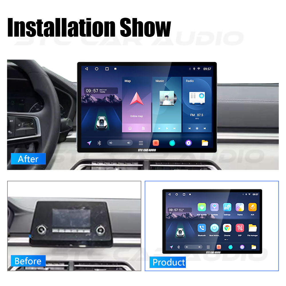 car radios touch screen