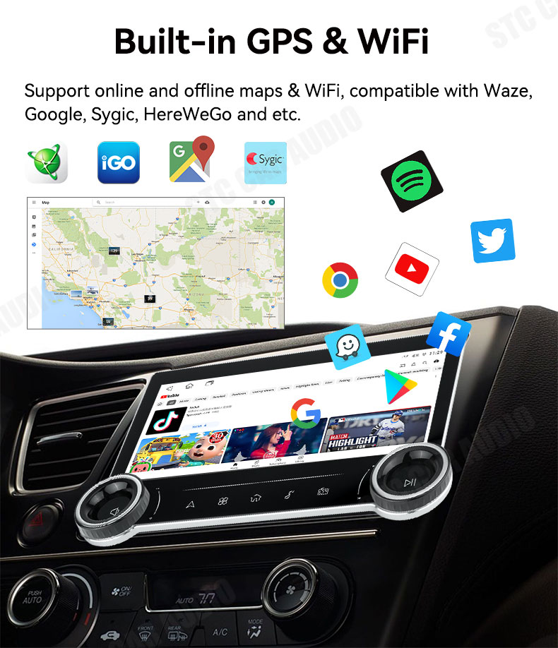 10 inch android car media player